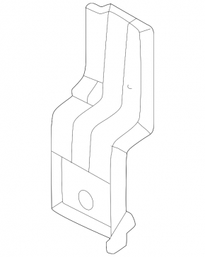 Upper left rear bumper reinforcement bracket for Kia EV6 22-24