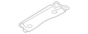 Rear engine guard Audi A3 8V 15-20 type 1