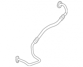 Air conditioning condenser-compressor pipe Mercedes C-class W205 300 19-21