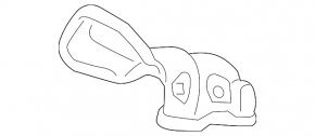 Exhaust manifold protection Ford C-max MK2 13-18 type 2