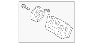 Air Conditioning Compressor Ford Escape MK3 17-19 2.0T