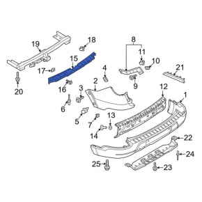 Ford Explorer 20- Rear Bumper Absorber