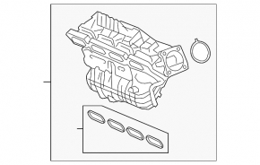 Intake manifold Honda Accord 13-17