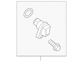 Camshaft position sensor Mitsubishi Lancer 10-17 2.0, 2.4
