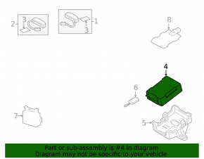 Mobile Phone Control Module Volvo XC60 19-22