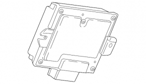 Parking Brake Control Unit BMW X3 G01 18-21