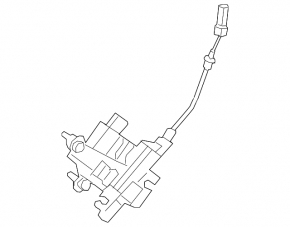 Front left door closer BMW 7 G70 23-26