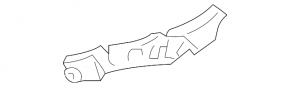 Left windshield wiper seal for Toyota Avalon 2012