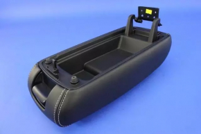 Console central armrest Jeep Grand Cherokee WK2 14-17 leather black