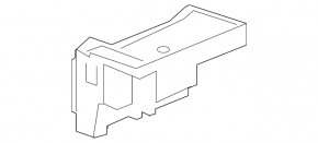 Battery distributor with terminal Chevrolet Malibu 16- without cover, broken housing