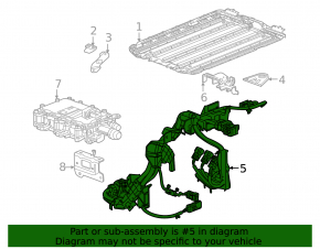 High voltage cable Chevrolet Equinox EV 24-26 FWD
