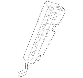 Rear left seat airbag for Audi A4 B8 08-13