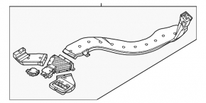 Right heater duct for Kia EV6 22-24
