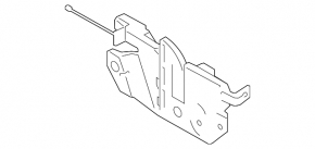 Hood lock Ford Transit Connect MK2 13-18