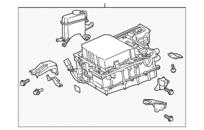 Toyota Prius Inverter 20 04-09