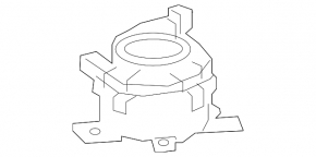 Left cooling fan for Toyota Prius 50 Prime 17-22