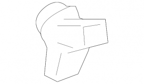 Door lock cylinder front left Chevrolet Cruze 16-