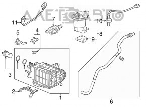 Lambda probe 2 Honda Civic 4D 06-09