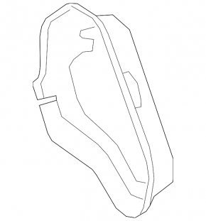 Blind Spot Sensor Mount Left Acura TLX 20-25