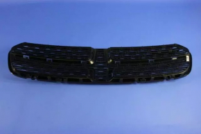 Grille radiator grill assembly Dodge Durango 14-20 with emblem, grille black type 1, frame in body color