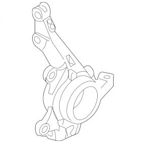Front left axle Kia Sportage 17-22 FWD