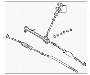Kia Sportage 17-19 Power Steering Rack (FWD)