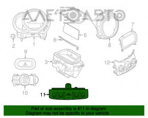 Steering column switches assembly Mini Cooper F56 3d 14-