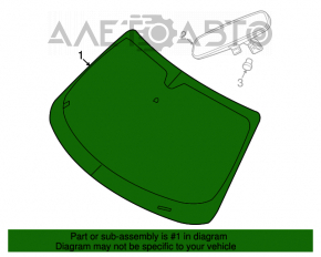 09-14 Dodge Challenger Windshield