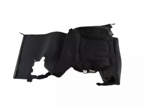 Left rear seat back Chrysler 200 15-17 black cloth, needs cleaning, bent guide