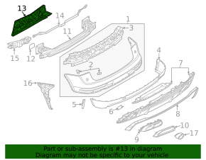 Audi Q5 Rear Panel Guard 80A 21-24