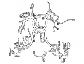 2008 Lexus LS460 Engine Wiring