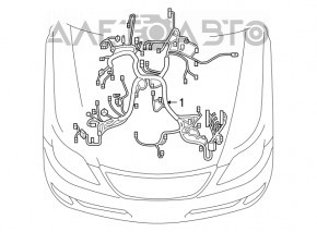 2008 Lexus LS460 Engine Wiring