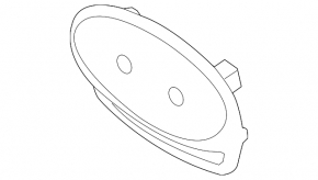 Hyundai Ioniq 20-22 trunk door handle