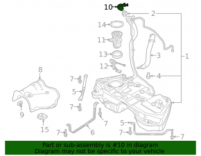 Fuel filler cap Audi A4 B9 17-