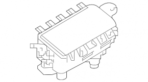 Airbag passenger in the dashboard Nissan Altima 19-23