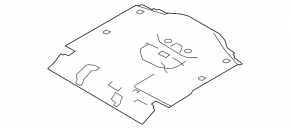 Ford Escape MK3 13- Trunk Floor Mat