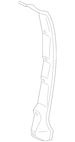 Seal door side front left Lincoln MKZ 13-20 front