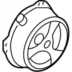 Speaker rear right Ford Explorer 11-19 Sony, type 2