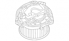 Audi Q4 e-tron 22-25 heater fan motor