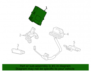 Telematic Control Unit Assembly Honda Accord 18-22