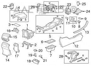 Honda Accord 13-17 Manual Transmission Handle