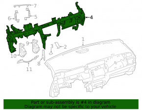 Under-torpedo pipe reinforcement Nissan Leaf 18-19