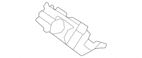 Front bumper mount right wing Genesis GV80 21-26