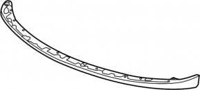 Infiniti JX35 QX60 13-20 Front Bumper Lip Structure
