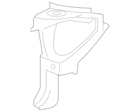 Left eyepiece Mercedes X164 GL W164 ML