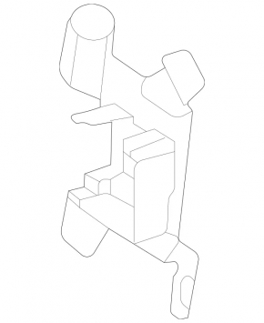 Cruise radar bracket Mercedes H247 GLA 20-23