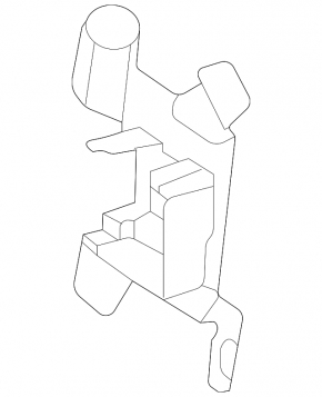 Cruise radar bracket Mercedes H247 GLA 20-23