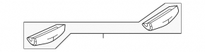 Mazda3 MPS 09-13 Rear Bumper Number Plate Light