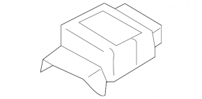 Ford Focus mk3 11-14 SRS airbag computer module