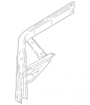 Front right fender bracket for Ford F-150 15-20